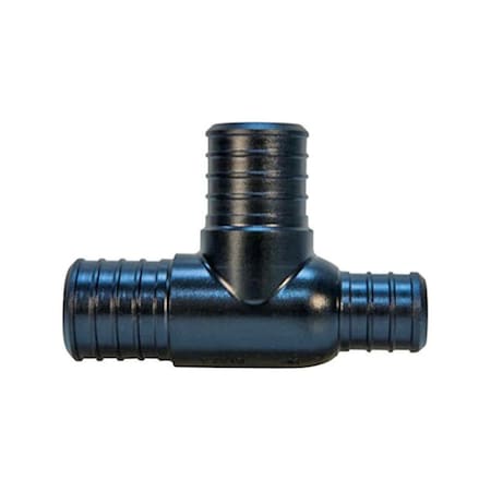 Tinkertools B & K PX00658GR2 Poly PEX Tee Black - 0.75 x 0.5 x 0.5 in. TI156367